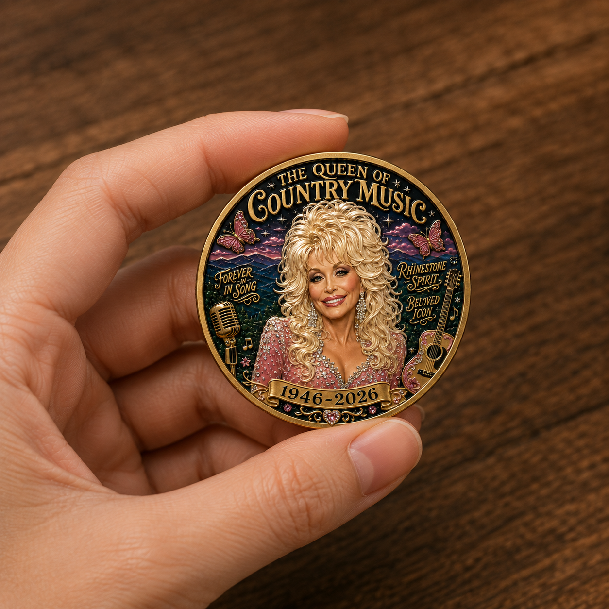 Last Day Promo: 70% OFF🎸🦋Queen of Country Music Memorial Commemorative Coin