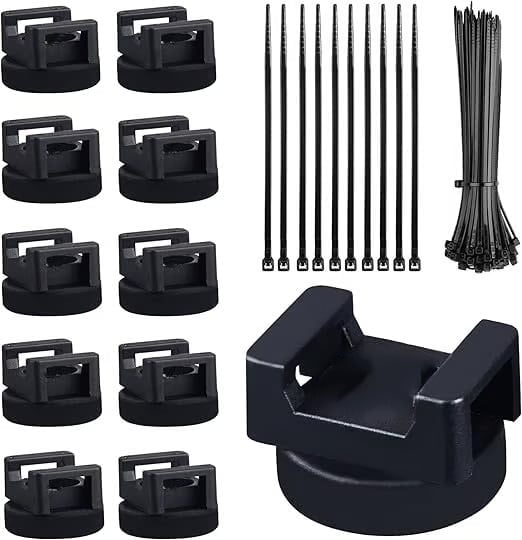 🔥HOT SALE🔥Magnetic Cable Zip Tie Mount Kit – Smart, Flexible Cable Management for Every Space