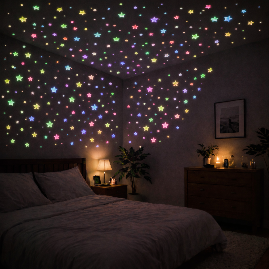 🔥LAST DAY ONLY 70% OFF-⭐ Glow-in-the-Dark 3D Star Stickers