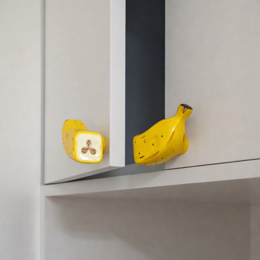 Banana-Shaped Cabinet Door Handles