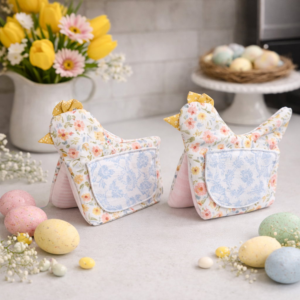 🐔 Handmade Chicken Pot Holder