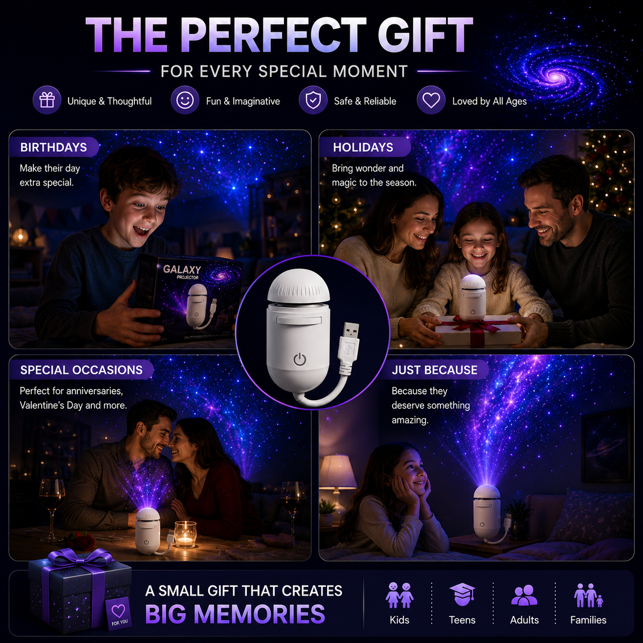 Plug-and-Play HD Star Projecto