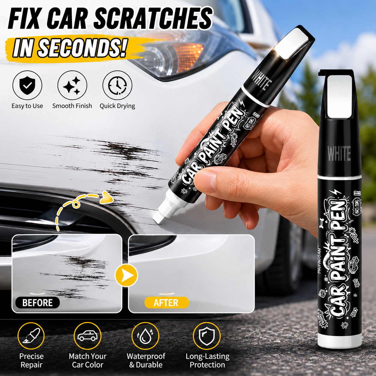 ✏️2026 HOT SALE🔥Scratch Repair Pen🚗