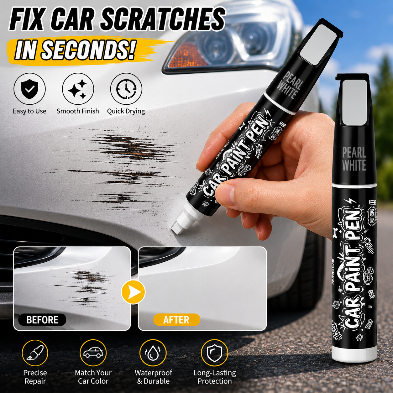 ✏️2026 HOT SALE🔥Scratch Repair Pen🚗