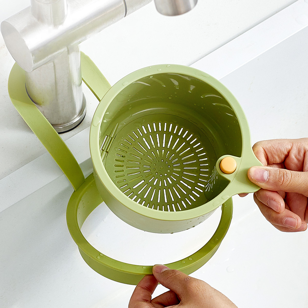 🔥Last Day 55% OFF -Hangable Sink Drainer Basket