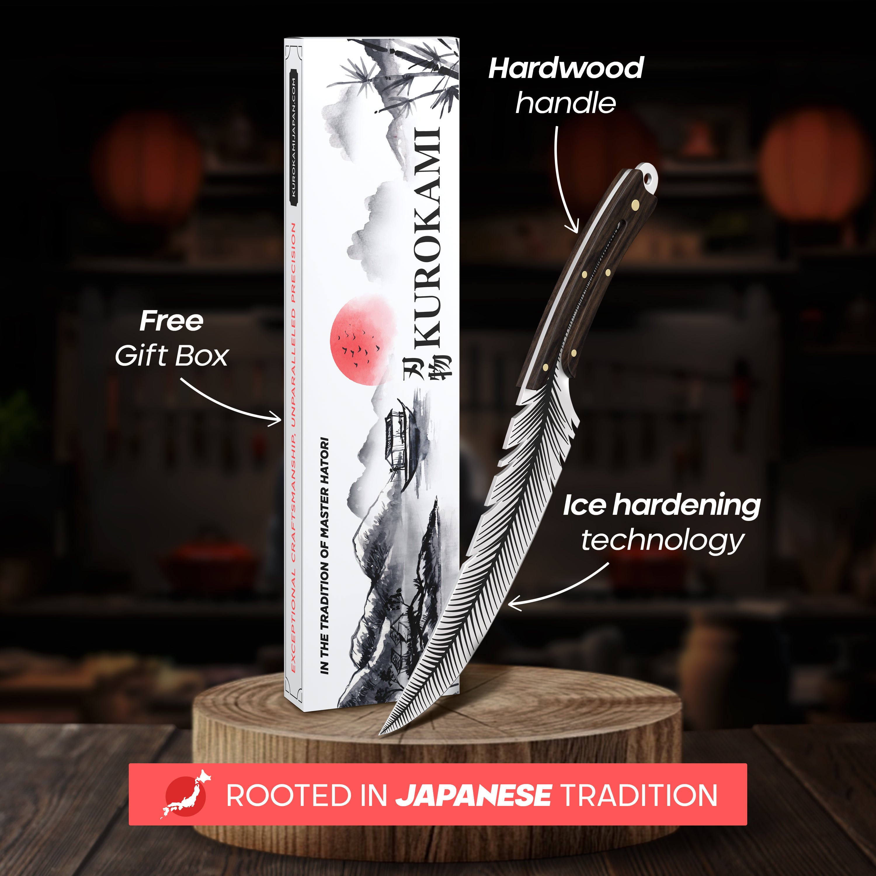 Kurokami - Japanese Feather Knife