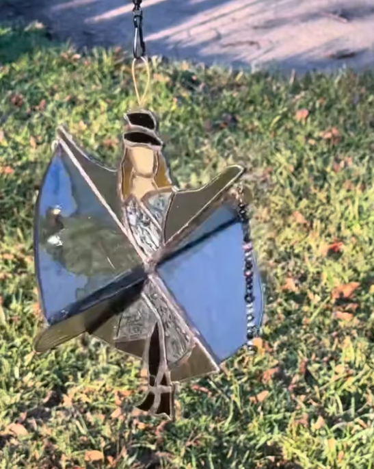 🔥LAST DAY 60% OFF - The Memphis Melody💃🤘 Handmade Stained Glass Spinner