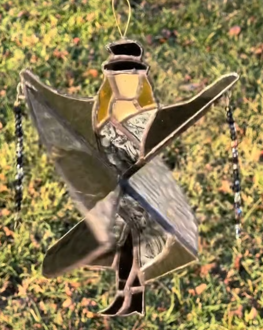 🔥LAST DAY 60% OFF - The Memphis Melody💃🤘 Handmade Stained Glass Spinner