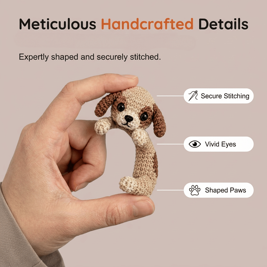 🔥LAST DAY 70% OFF-🦊Crocheted Animal Ear Cuffs