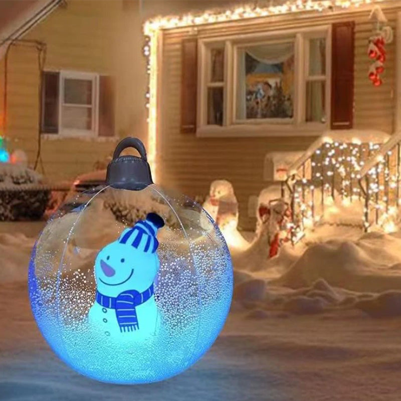 🎄Outdoor Christmas PVC Inflatable Decorated Ball🎄🎅 Perfect for yard & garden decor🎅
