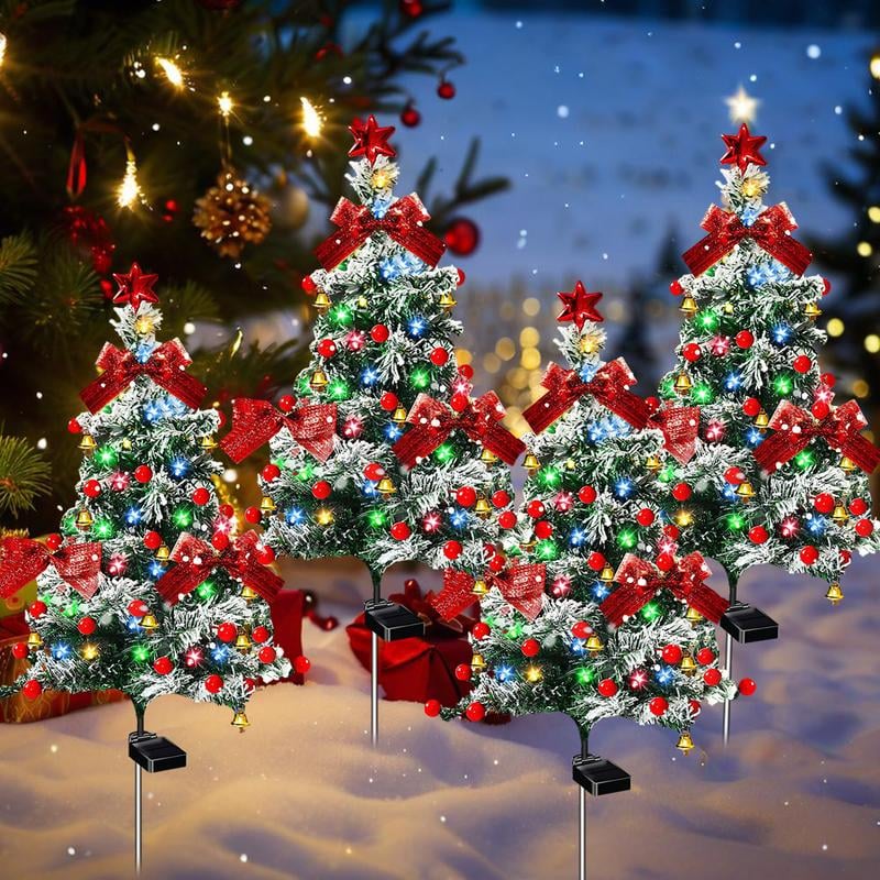 🎁Last Day Promotion 59% OFF - Upgrade Solar Christmas Trees Lights Outdoor Decoration Waterproof