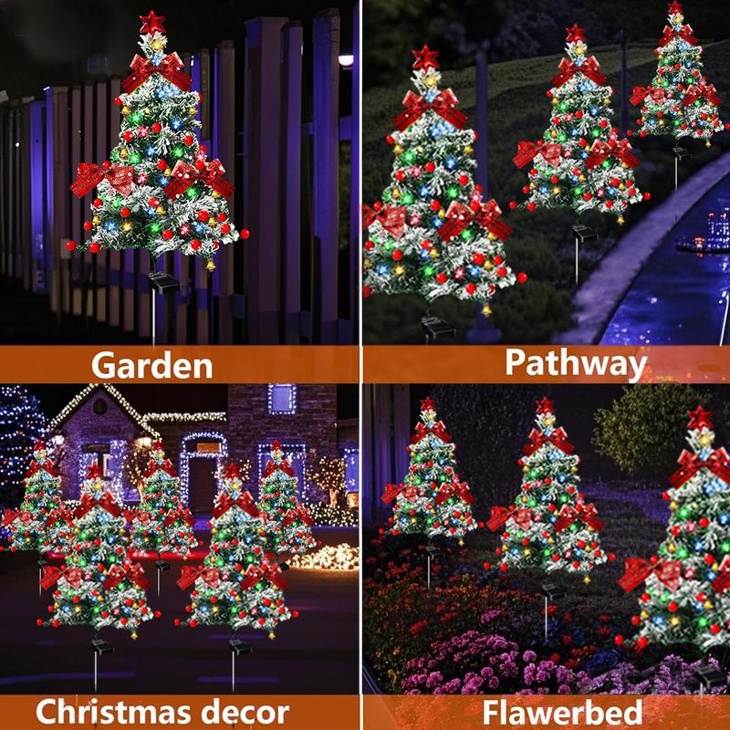 🎁Last Day Promotion 59% OFF - Upgrade Solar Christmas Trees Lights Outdoor Decoration Waterproof