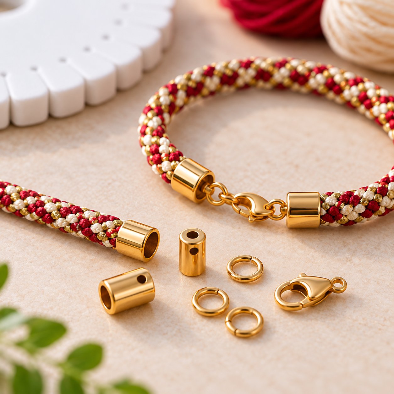 Colorful handmade bracelets