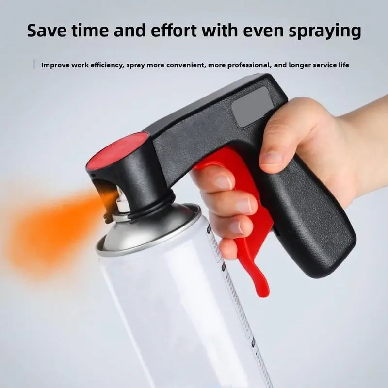 🔥LAST DAY 70% OFF - 🏠🚗✨Universal Spray Paint Handle Tool 🌟 Portable Assisted Spray Nozzle for Paint & Color Change