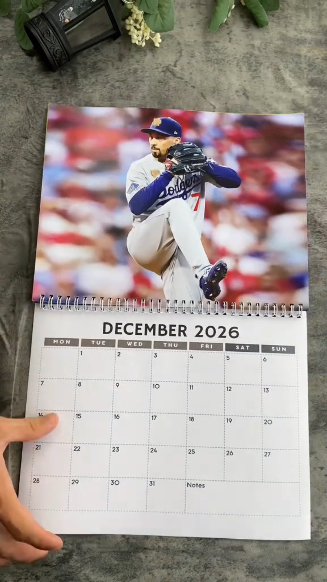🔥LAST DAY 70% OFF-Dodgers Fans! 2026 Championship Calendar