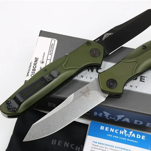 ⚡Last Day 70% OFF丨Benchmade 940 Automatic Knife Green Aluminum 3.4, Buy 2 Free Shipping