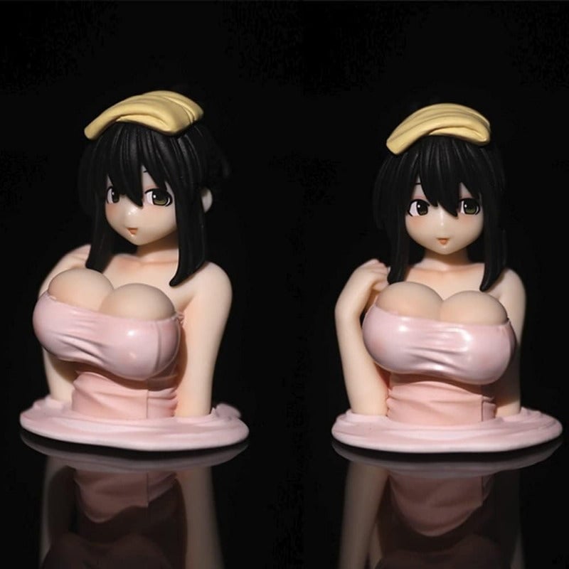 🔥LAST DAY 55% OFF❤Anime Hot Spring Bobblehead Dashboard Decoration