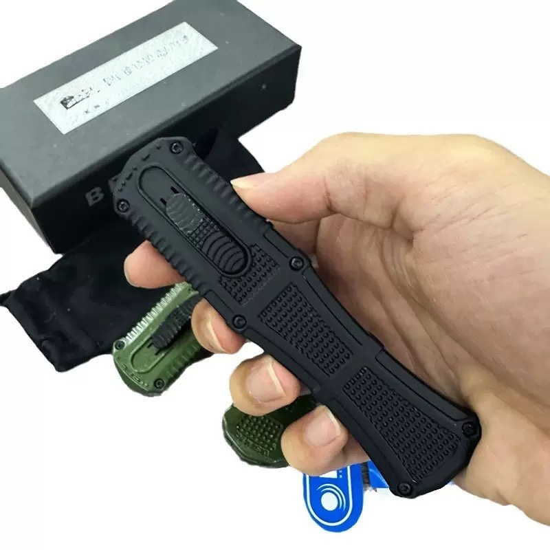 ⚡Last Day 70% OFF🔥BM 3370GY Claymore OTF Automatic knife ✈️Buy 2 Get Free Shipping