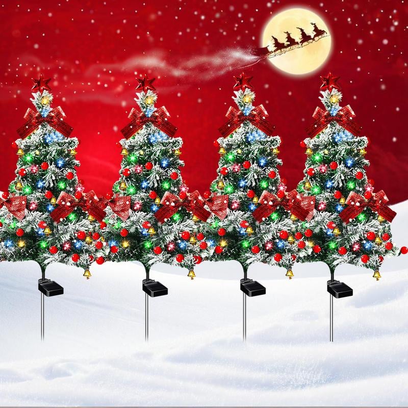 🎁Last Day Promotion 59% OFF - Upgrade Solar Christmas Trees Lights Outdoor Decoration Waterproof