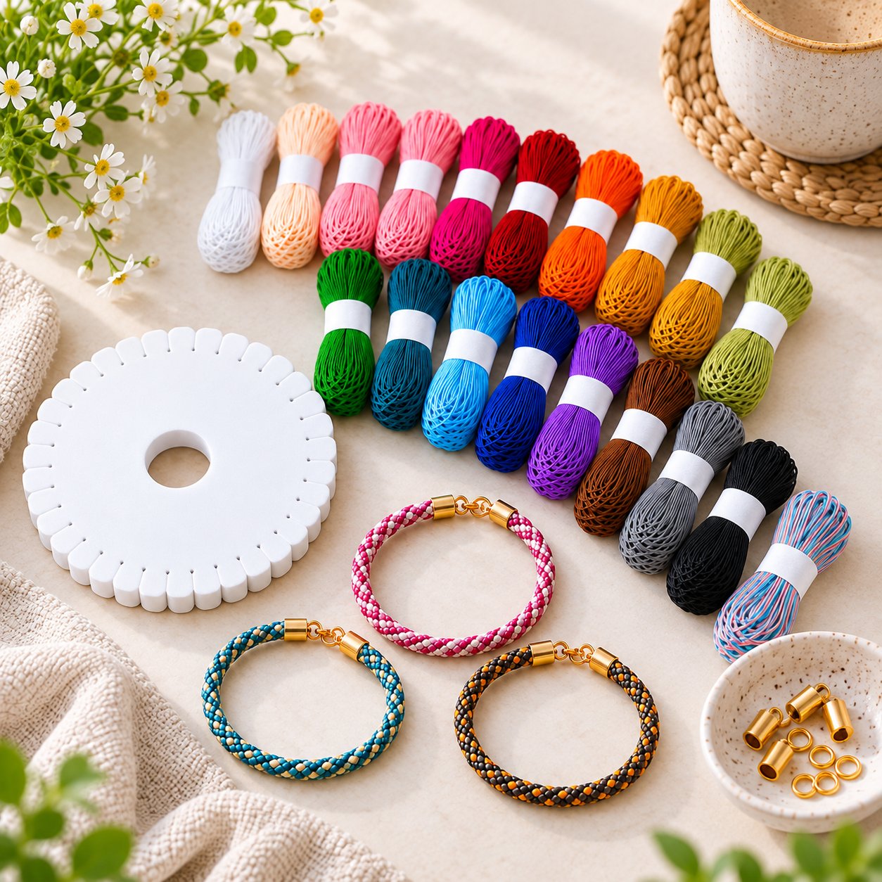 Kumihimo colors