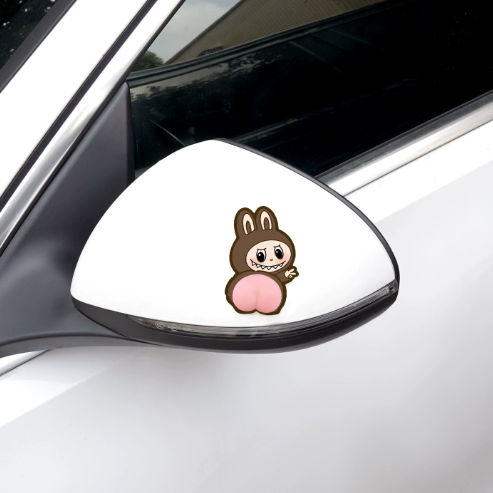 Anti-collision pads with a playful monster look