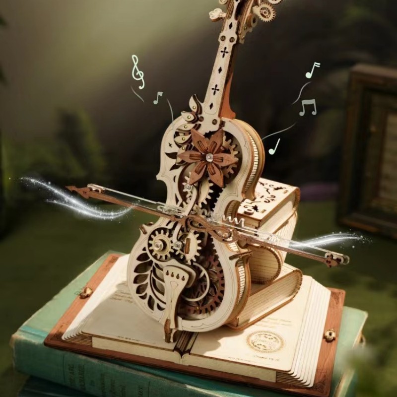 [🔥LAST DAY 60% OFF🔥] Magic Cello Music Box 3D Puzzle