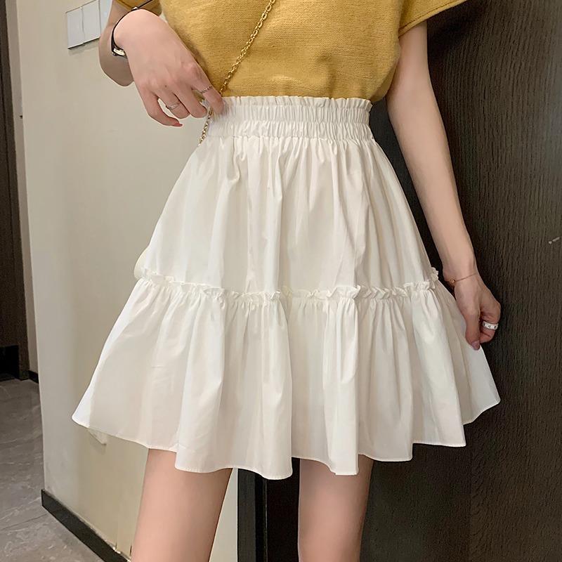 ☀Summer Sale 50% off☀ Summer white skirt