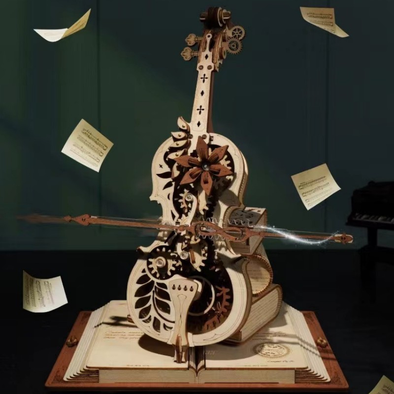 [🔥LAST DAY 60% OFF🔥] Magic Cello Music Box 3D Puzzle