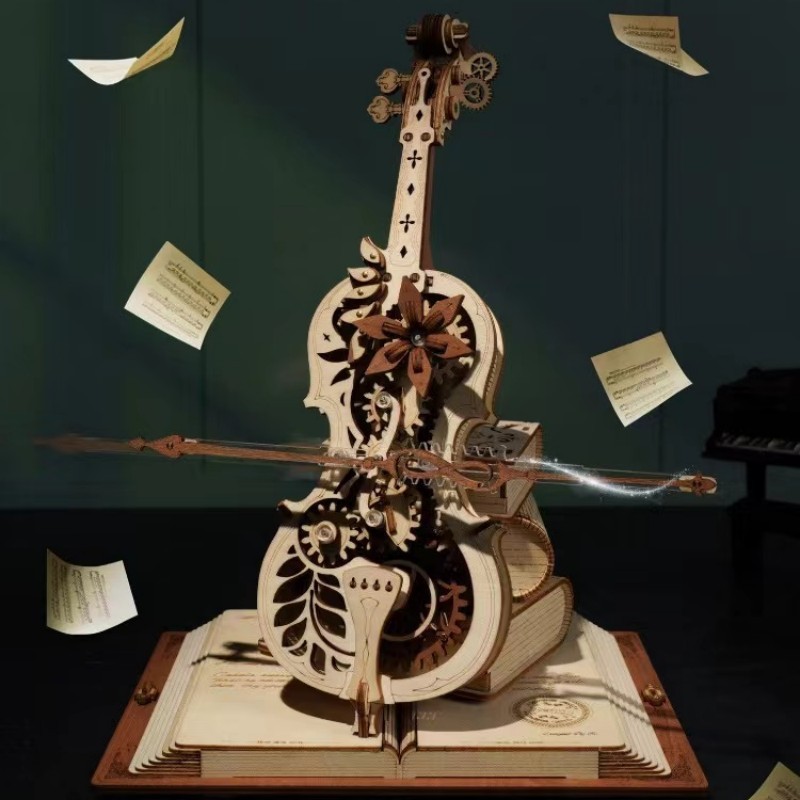 [🔥LAST DAY 60% OFF🔥] Magic Cello Music Box 3D Puzzle