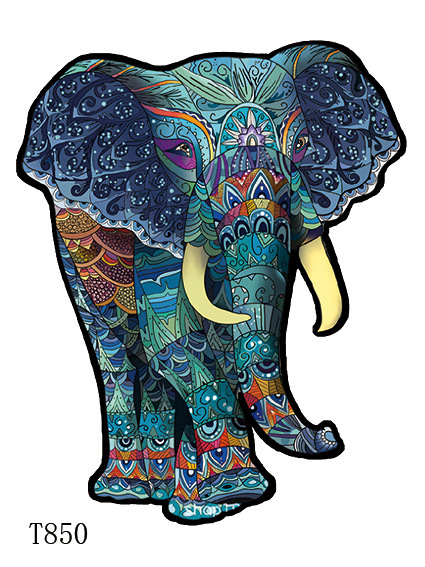 🔥Hot Sale🔥3D Irregular Shape Animal Wooden Puzzle
