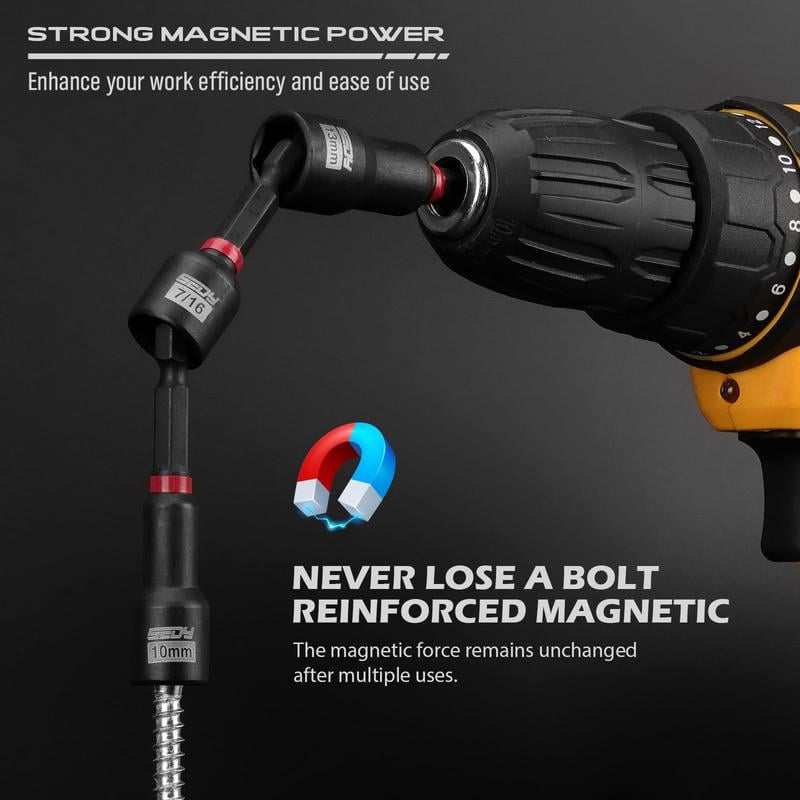 ✨🔥80-Piece Magnetic Impact Nut Driver Set