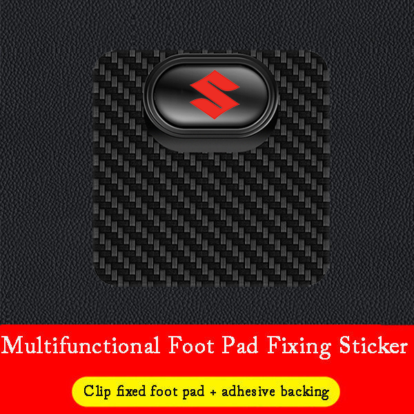 🎉HOT SALE 🎉Multifunctional Carbon Fiber Car Mat Fixing Buckle✨8 Pcs✨