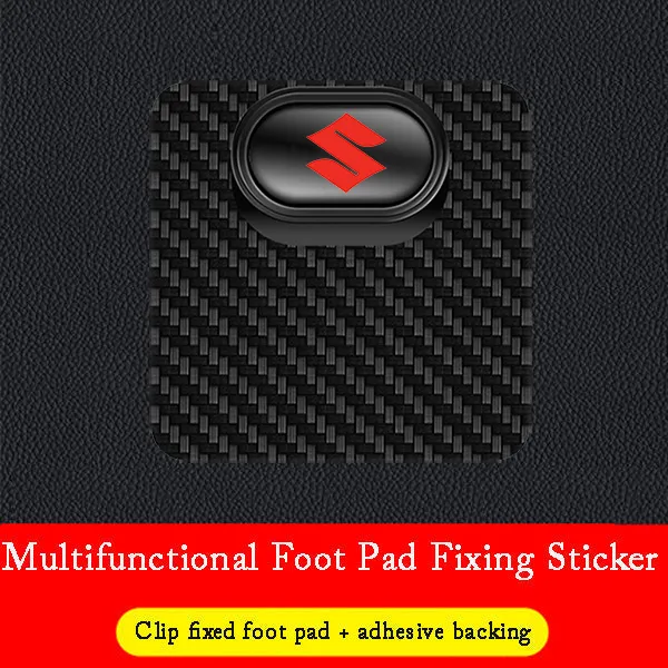 🎉HOT SALE 🎉Multifunctional Carbon Fiber Car Mat Fixing Buckle✨8 Pcs✨