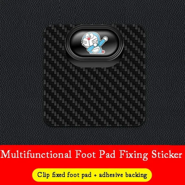 🎉HOT SALE 🎉Multifunctional Carbon Fiber Car Mat Fixing Buckle✨8 Pcs✨