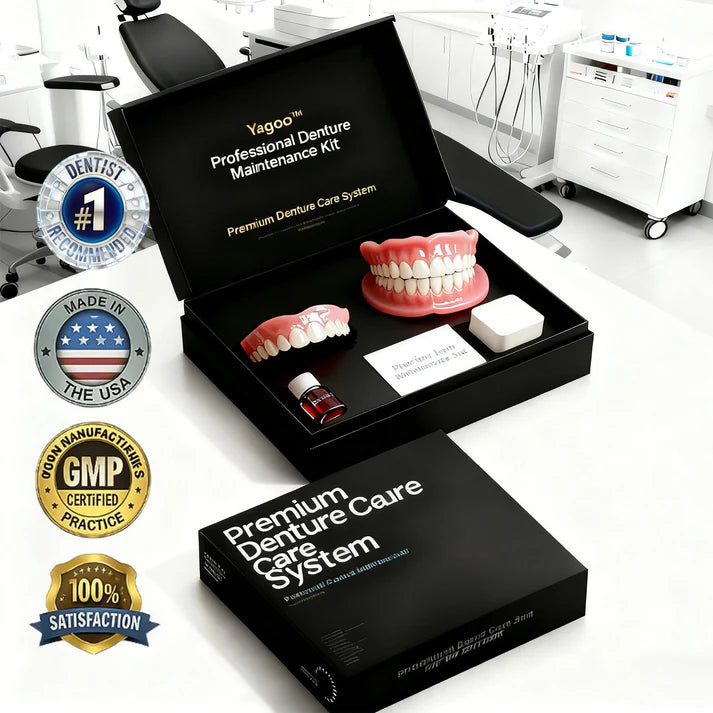🦷Ends Today: 70% OFF! Yagoo®™ Custom-Fit Full Functional DenturesMake you more confident