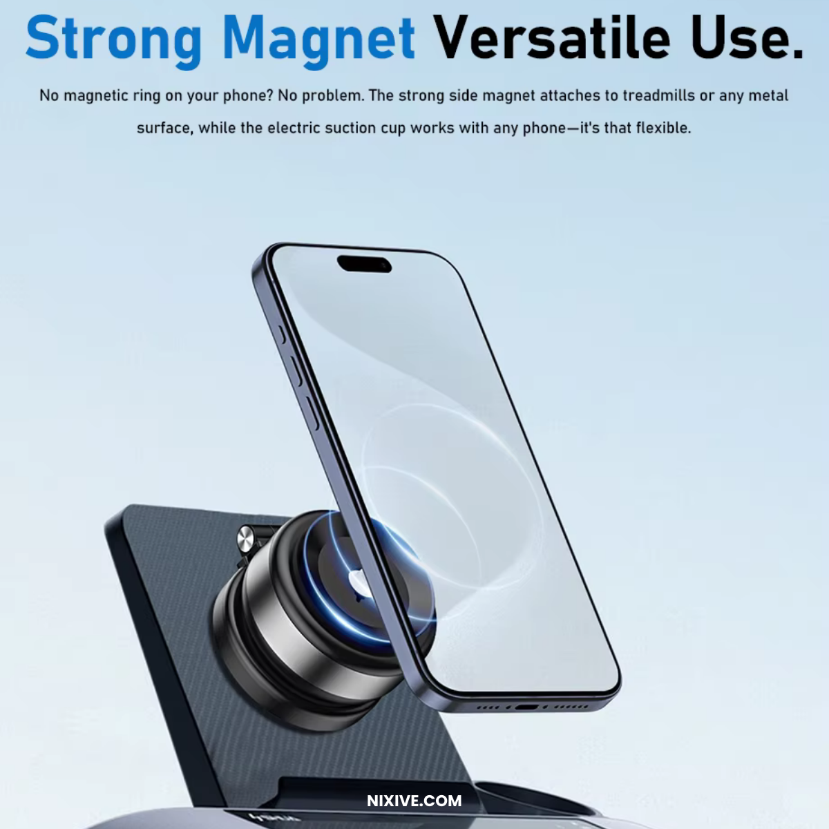【Vacuum Adsorption】Flexible car phone holder