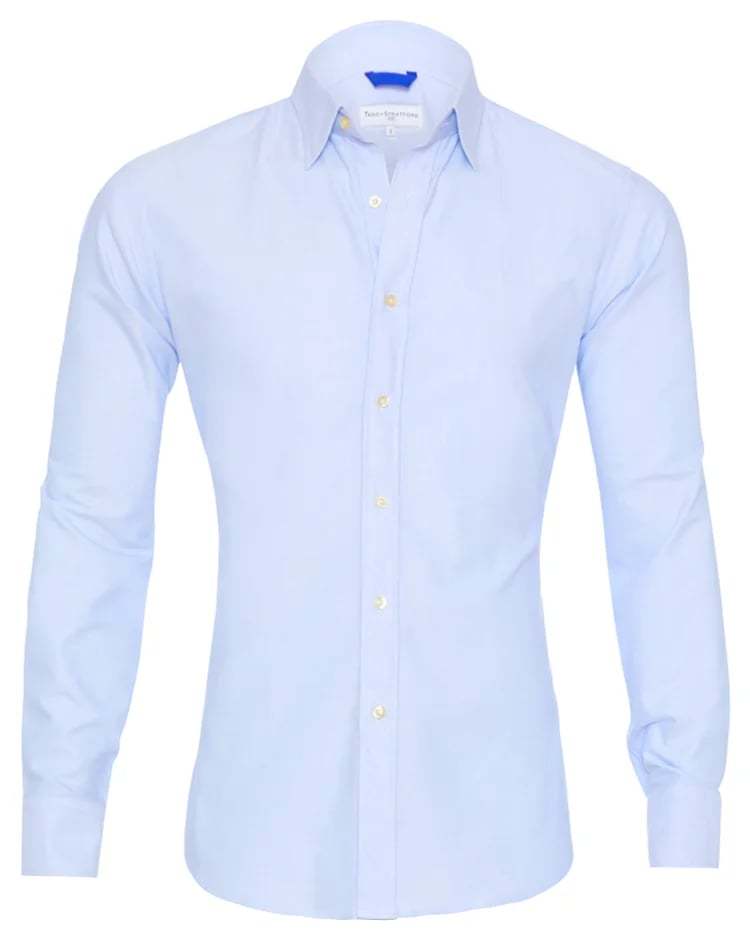 Oxford Stretch Zip Shirt (Buy 2 Free Shipping)