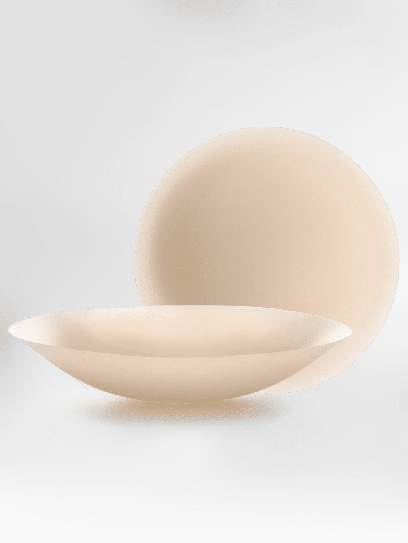 2pcs/set, silicone invisible bra lift, skin color. Suitable for wedding, backless tops, with anti-drooping, push-up, anti-exposure and anti-bump functions