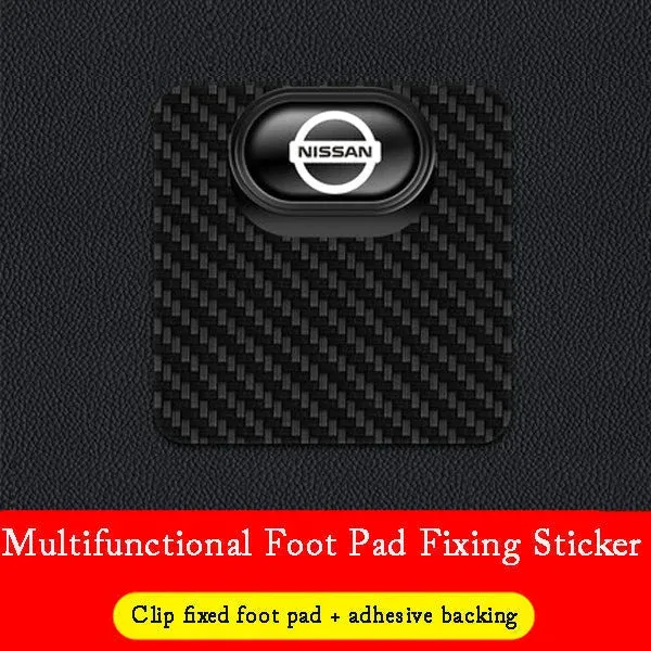 🎉HOT SALE 🎉Multifunctional Carbon Fiber Car Mat Fixing Buckle✨8 Pcs✨