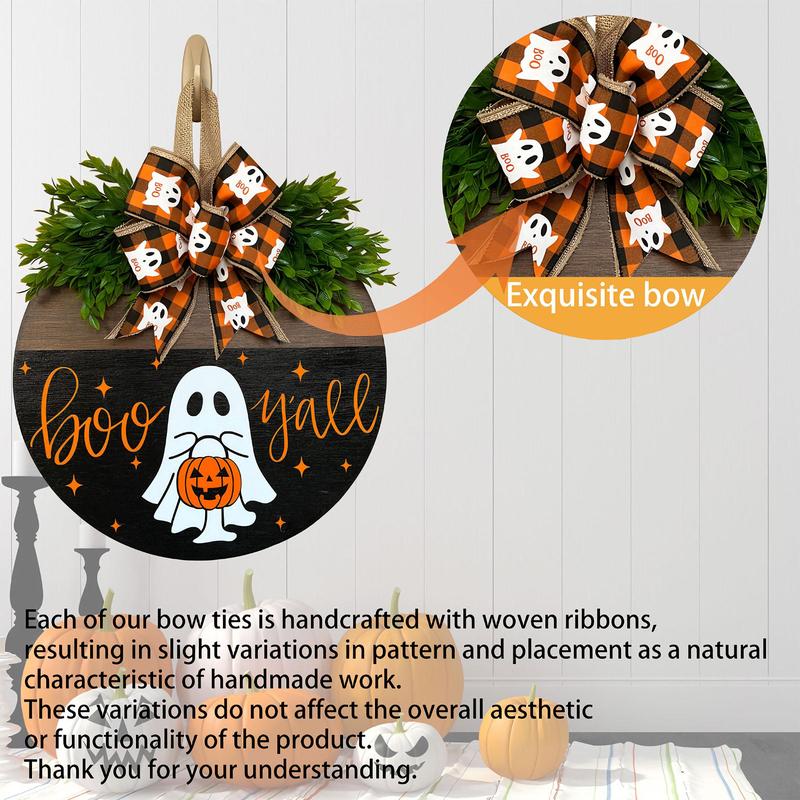 🔥Pumpkin Boo Halloween Welcome Sign for Front Door