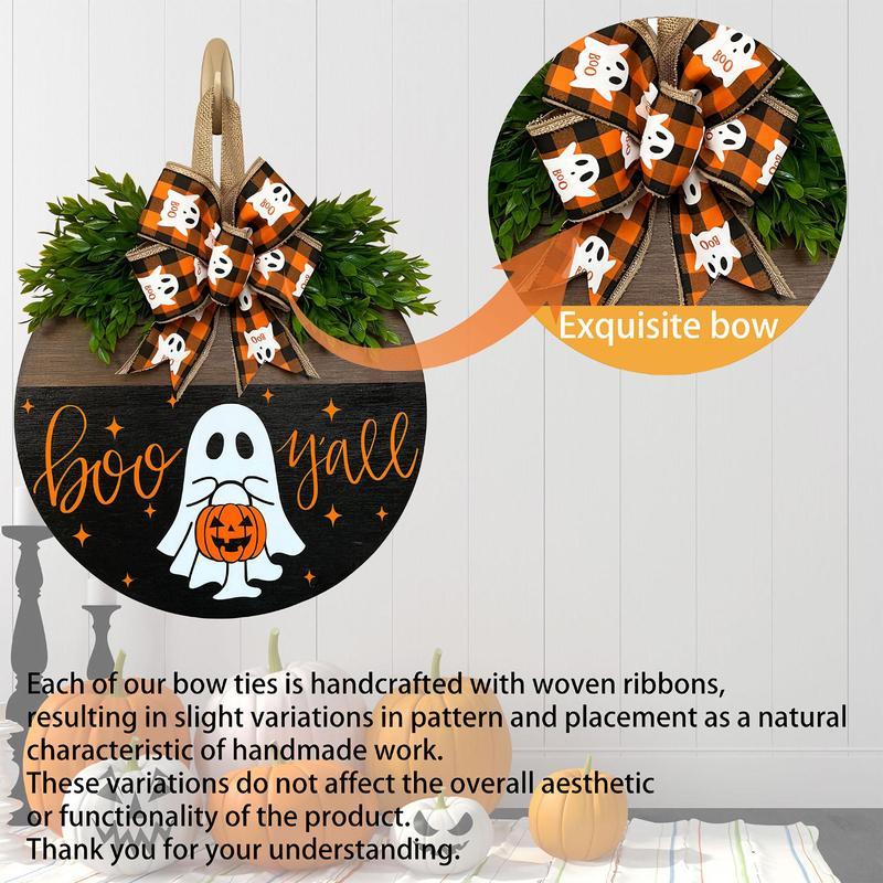 🔥Pumpkin Boo Halloween Welcome Sign for Front Door