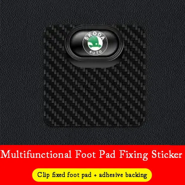 🎉HOT SALE 🎉Multifunctional Carbon Fiber Car Mat Fixing Buckle✨8 Pcs✨
