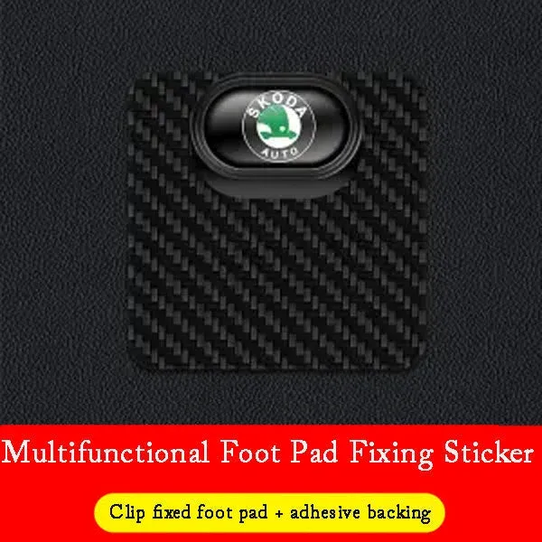 🎉HOT SALE 🎉Multifunctional Carbon Fiber Car Mat Fixing Buckle✨8 Pcs✨