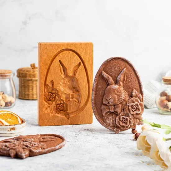 🎁EARLY CHRISTMAS SALE- 56% OFF🎁WOOD PATTERNED COOKIE CUTTER - EMBOSSING MOLD FOR COOKIES