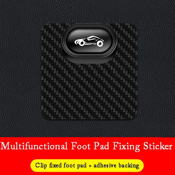 🎉HOT SALE 🎉Multifunctional Carbon Fiber Car Mat Fixing Buckle✨8 Pcs✨