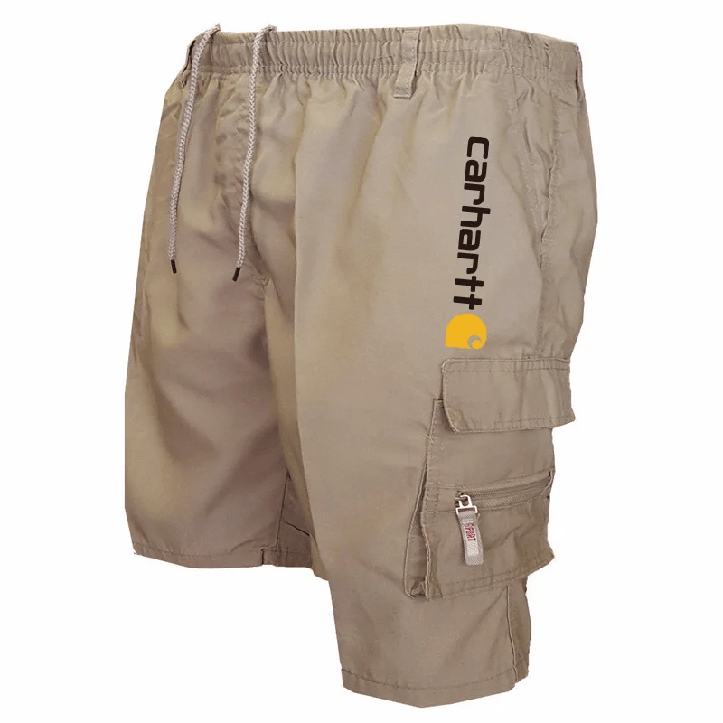🔥Last Day 49% OFF🔥Men's Zipper Pockets Hiking Athletic Running Shorts (Carhartt logo)