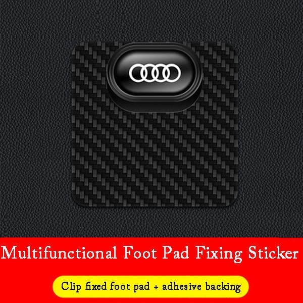 🎉HOT SALE 🎉Multifunctional Carbon Fiber Car Mat Fixing Buckle✨8 Pcs✨
