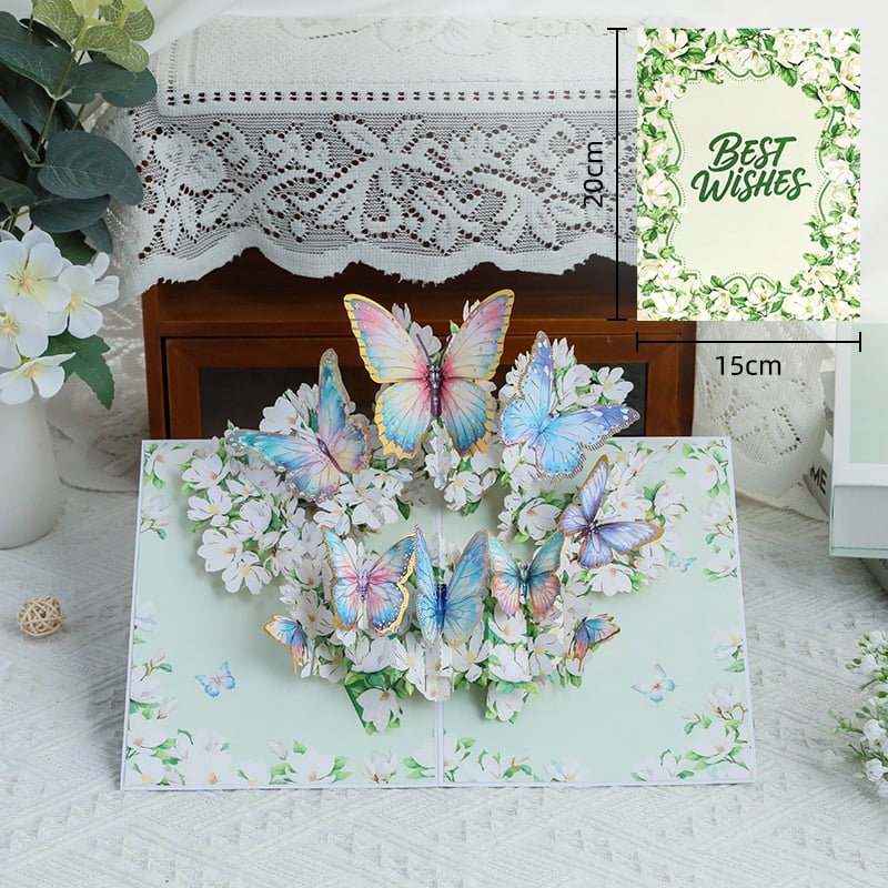 🌹Last Day 49% OFF🎁 Pop Up Flower Bouquet Valentine’s Day card