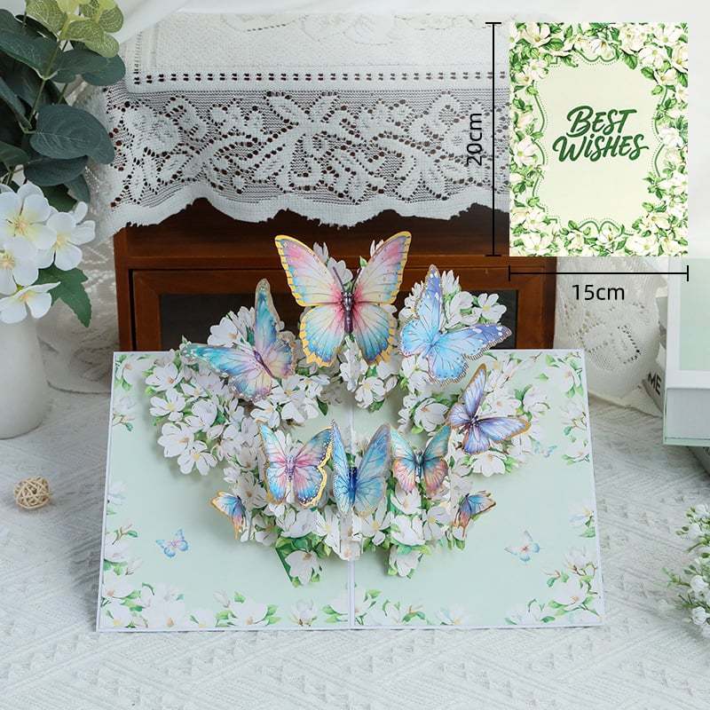 🌹Last Day 49% OFF🎁 Pop Up Flower Bouquet Valentine’s Day card
