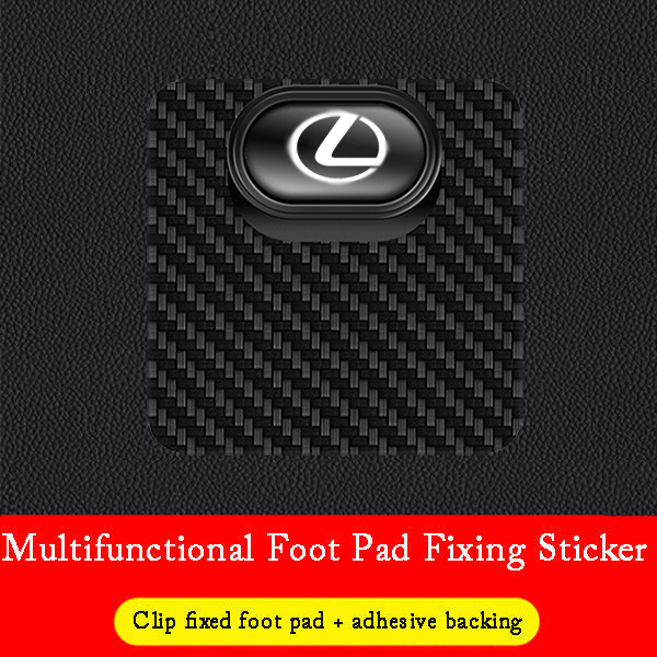 🎉HOT SALE 🎉Multifunctional Carbon Fiber Car Mat Fixing Buckle✨8 Pcs✨